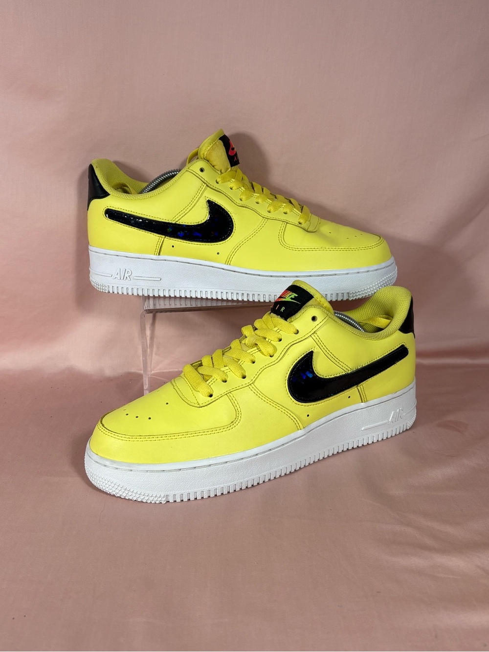 Nike Air Force 1 Low '07 LV8 "Yellow Pulse" C10064-700 Men's Sneaker SZ 9.5